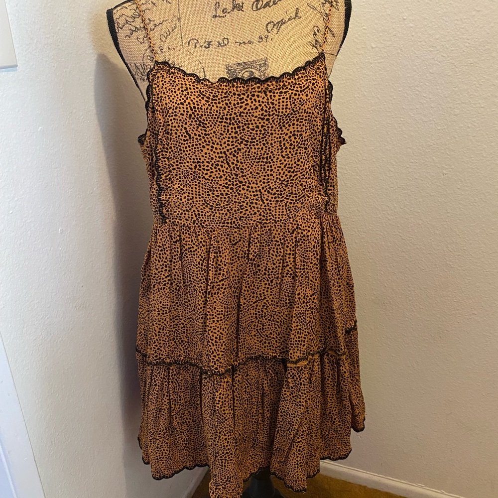 Animal Print Sun Dress
